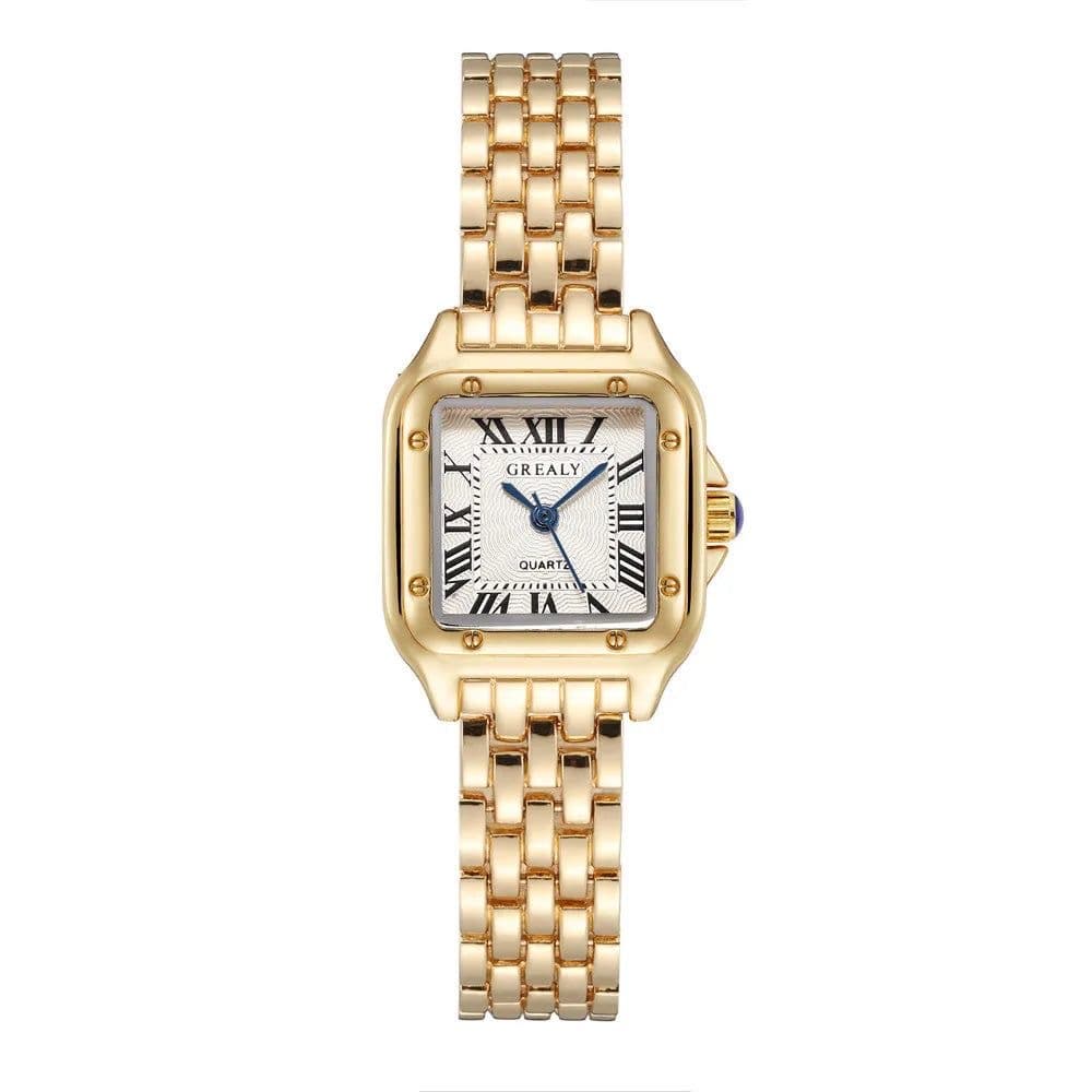 Golden Luxury Watch
